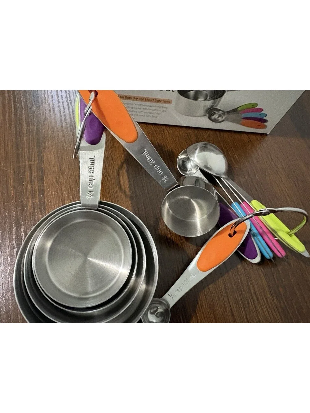 U-Taste Measuring Cups and Spoons Set (10 Pieces)
